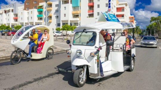 Balade en TukTuk en famille dans la Ville